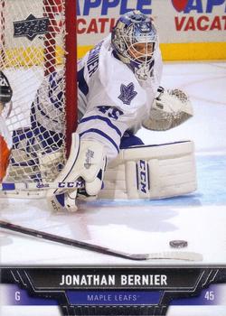 #379 Jonathan Bernier - Toronto Maple Leafs - 2013-14 Upper Deck Hockey