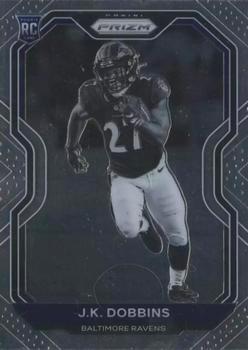 #379b J.K. Dobbins - Baltimore Ravens - 2020 Panini Prizm Football