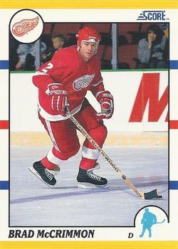 #37T Brad McCrimmon - Detroit Red Wings - 1990-91 Score Rookie and Traded Hockey