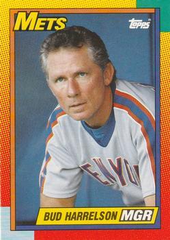 #37T Bud Harrelson - New York Mets - 1990 Topps Traded Baseball