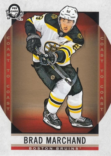 #37 Brad Marchand - Boston Bruins - 2018-19 O-Pee-Chee Coast to Coast Hockey