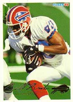 #37 Bill Brooks - Buffalo Bills - 1994 Fleer Football