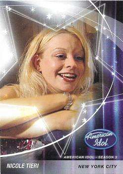 #37 Nicole Tieri - New York City - 2004 Fleer American Idol Season 3