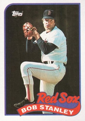 #37 Bob Stanley - Boston Red Sox - 1989 Topps Baseball