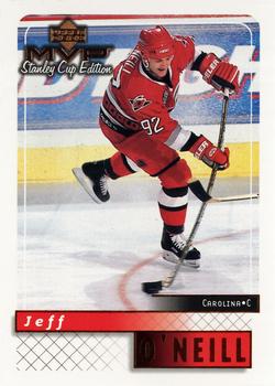 #37 Jeff O'Neill - Carolina Hurricanes - 1999-00 Upper Deck MVP Stanley Cup Edition Hockey