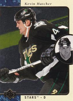 #37 Kevin Hatcher - Dallas Stars - 1995-96 SP Hockey