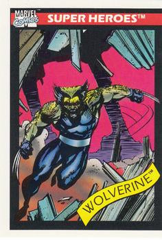#37 Wolverine - 1990 Impel Marvel Universe