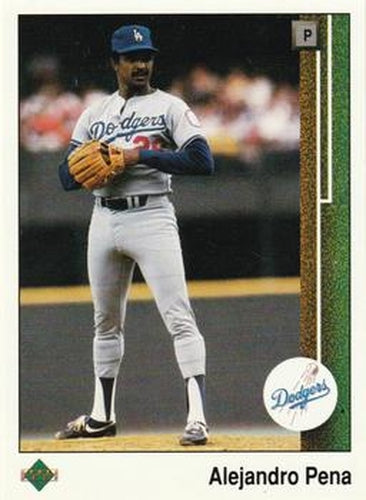 #137 Alejandro Pena - Los Angeles Dodgers - 1989 Upper Deck Baseball