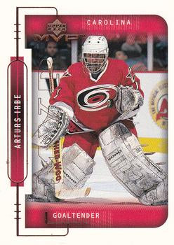 #37 Arturs Irbe - Carolina Hurricanes - 1999-00 Upper Deck MVP Hockey