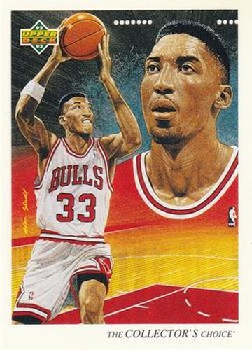 #37 Scottie Pippen - Chicago Bulls - 1992-93 Upper Deck Basketball