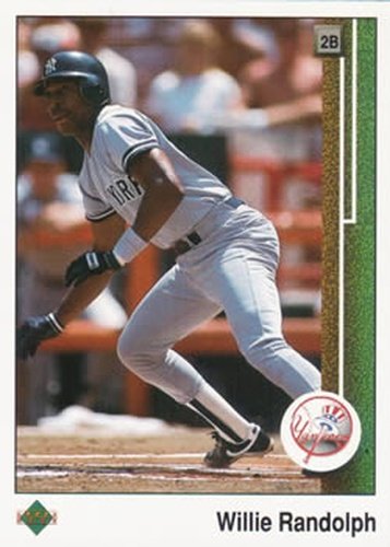 #237 Willie Randolph - New York Yankees - 1989 Upper Deck Baseball