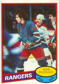 #37 Ron Duguay - New York Rangers - 1980-81 O-Pee-Chee Hockey