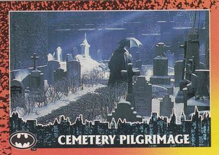 #37 Cemetery Pilgrimage - 1992 Topps Batman Returns