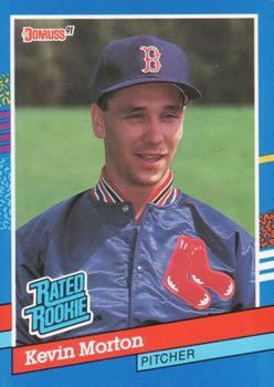 #37 Kevin Morton - Boston Red Sox - 1991 Donruss Baseball