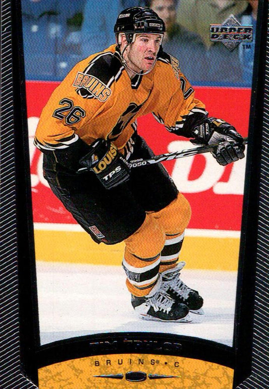 #37 Tim Taylor - Boston Bruins - 1998-99 Upper Deck Hockey