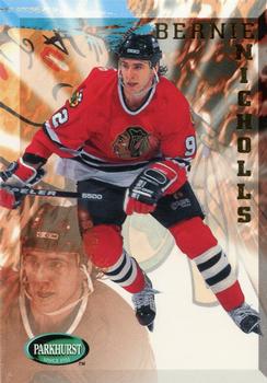 #37 Bernie Nicholls - Chicago Blackhawks - 1995-96 Parkhurst International Hockey