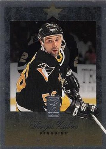 #37 Sergei Zubov - Pittsburgh Penguins - 1995-96 Donruss Elite Hockey