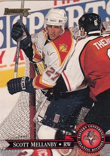 #37 Scott Mellanby - Florida Panthers - 1995-96 Donruss Hockey