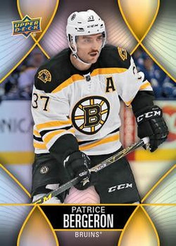 #37 Patrice Bergeron - Boston Bruins - 2016-17 Upper Deck Tim Hortons Hockey