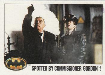 #37 Spotted by Commissioner Gordon! - 1989 Topps Batman