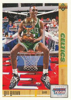 #37 Dee Brown - Boston Celtics - 1991-92 Upper Deck Basketball