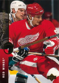#37 Sergei Fedorov - Detroit Red Wings - 1994-95 Upper Deck Hockey
