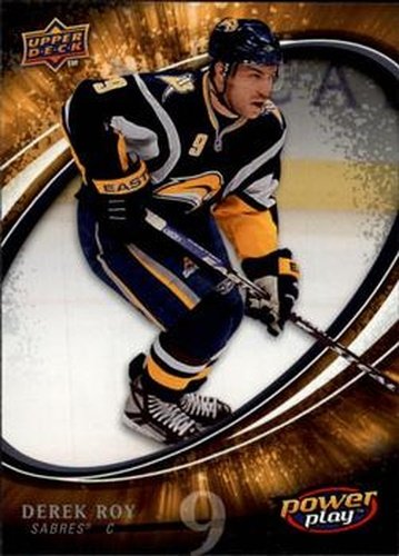 #37 Derek Roy - Buffalo Sabres - 2008-09 Upper Deck Power Play Box Set Hockey