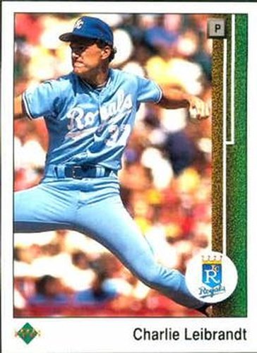 #637 Charlie Leibrandt - Kansas City Royals - 1989 Upper Deck Baseball