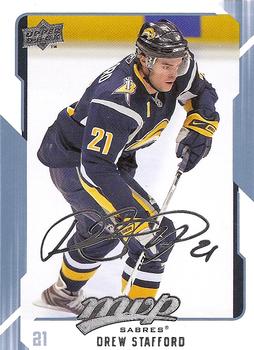 #37 Drew Stafford - Buffalo Sabres - 2008-09 Upper Deck MVP Hockey
