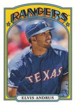 #37 Elvis Andrus - Texas Rangers - 2013 Topps Archives Baseball