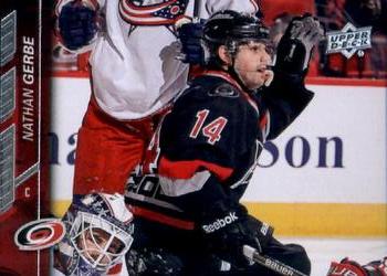 #37 Nathan Gerbe - Carolina Hurricanes - 2015-16 Upper Deck Hockey