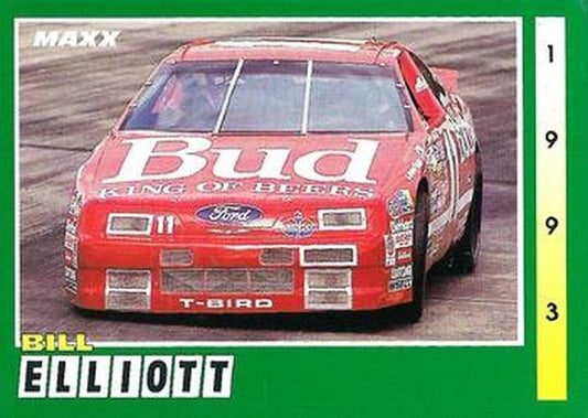 #37 Bill Elliott's Car - Junior Johnson & Associates - 1993 Maxx Racing
