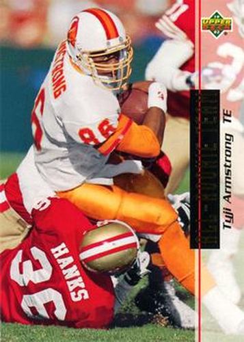 #37 Tyji Armstrong - Tampa Bay Buccaneers - 1993 Upper Deck Football
