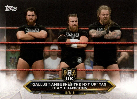 #37 Gallus - 2020 Topps WWE NXT Wrestling