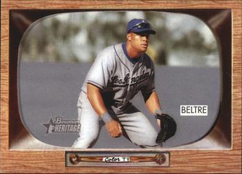 #37 Adrian Beltre - Los Angeles Dodgers - 2004 Bowman Heritage Baseball