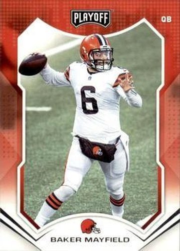 #37 Baker Mayfield - Cleveland Browns - 2021 Panini Playoff Football