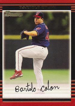 #37 Bartolo Colon - Cleveland Indians - 2002 Bowman Baseball