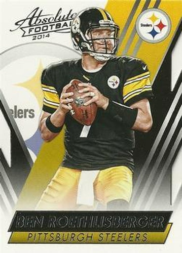 #37 Ben Roethlisberger - Pittsburgh Steelers - 2014 Panini Absolute - Retail Football