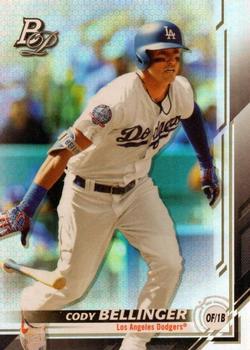 #37 Cody Bellinger - Los Angeles Dodgers - 2019 Bowman Platinum Baseball