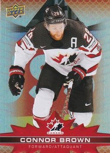 #37 Connor Brown - Canada - 2021-22 Upper Deck Tim Hortons Team Canada Hockey