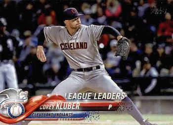 #37 Corey Kluber - Cleveland Indians - 2018 Topps Baseball