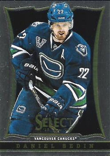 #37 Daniel Sedin - Vancouver Canucks - 2013-14 Panini Select Hockey