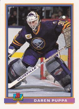 #37 Daren Puppa - Buffalo Sabres - 1991-92 Bowman Hockey