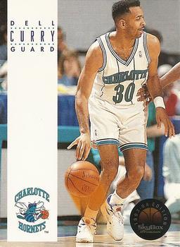 #37 Dell Curry - Charlotte Hornets - 1993-94 SkyBox Premium Basketball