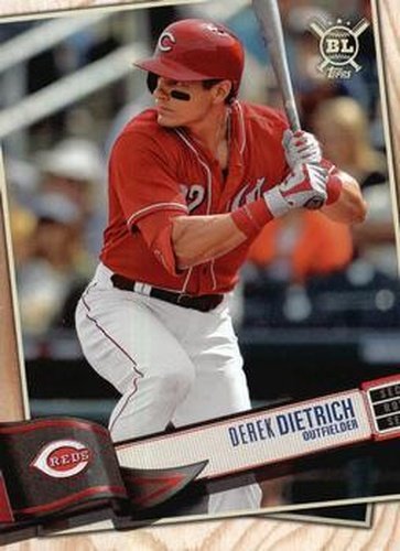 #37 Derek Dietrich - Cincinnati Reds - 2019 Topps Big League Baseball
