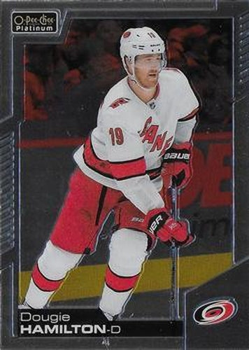 #37 Dougie Hamilton - Carolina Hurricanes - 2020-21 O-Pee-Chee Platinum Hockey