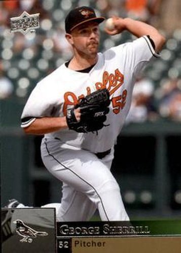 #37 George Sherrill - Baltimore Orioles - 2009 Upper Deck Baseball