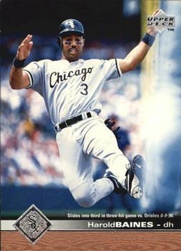 #37 Harold Baines - Chicago White Sox - 1997 Upper Deck Baseball