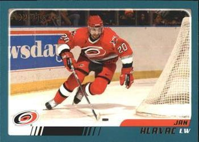 #37 Jan Hlavac - Carolina Hurricanes - 2003-04 O-Pee-Chee Hockey