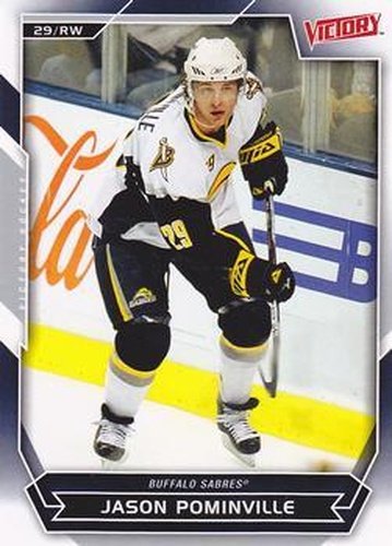#37 Jason Pominville - Buffalo Sabres - 2007-08 Upper Deck Victory Hockey